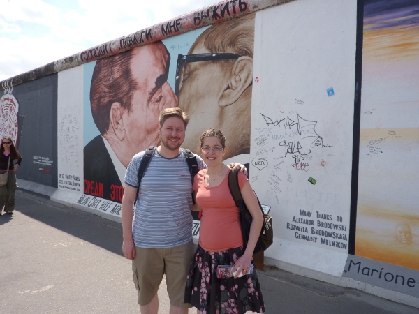 Réka och Magnus East Side Gallery, Berlin